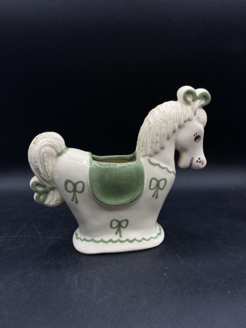 Hedi Schoop Hollywood California Pottery Co Rocking Carousel Horse Planter READ - Picture 14 of 14
